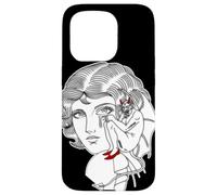 Flash de Tatouage Devil on Your Shoulder Girl Coque pour iPhone 15 Pro