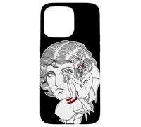 Flash de Tatouage Devil on Your Shoulder Girl Coque pour iPhone 15 Pro Max