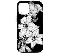 Flash de Tatouage Fleur de lys Coque pour iPhone 12/12 Pro