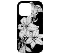 Flash de Tatouage Fleur de lys Coque pour iPhone 14 Pro Max