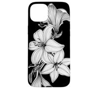 Flash de Tatouage Fleur de lys Coque pour iPhone 15 Plus