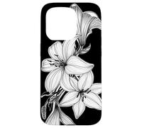 Flash de Tatouage Fleur de lys Coque pour iPhone 15 Pro