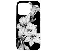 Flash de Tatouage Fleur de lys Coque pour iPhone 15 Pro Max