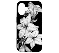 Flash de Tatouage Fleur de lys Coque pour iPhone 16