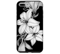 Flash de Tatouage Fleur de lys Coque pour iPhone 7 Plus/8 Plus