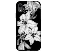Flash de Tatouage Fleur de lys Coque pour iPhone XR