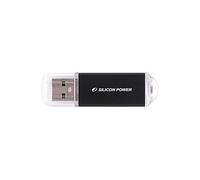 SILICON POWER Ultima II I-Series - Clé USB - 16 Go - USB 2.0 - noir