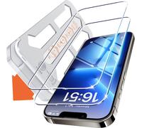 Flash Fit Tempered Glass Anti-Blue Light For Iphone 13 Pro (6.7 Inches), Glass Screen Protector [Pack Of 2] Full Coverage 2.5d Reduces Eye Strain