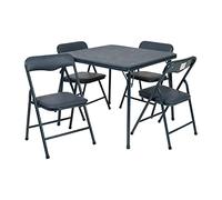 Flash Furniture Ensembles de Table de Jeu et d'activités pour Enfants, Vinyle, Bleu Marine