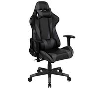 Flash Furniture Meubles Flash Chaises de Course, Simili Cuir, Gris, Standard