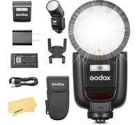 Flash Godox V1 Pro C pour Canon - Tête Ronde, 76 WS, 2,4 G TTL, 500 Flashs