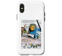 Flash Gordon & Dale Avion Dogfight Retro Comic Coque pour iPhone X/XS