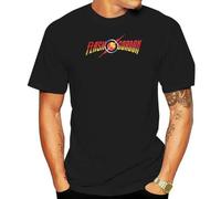 Flash Gordon Flash Gordon Logo Men T Shirt Hipster Men Tops Tees 2022 Fashion Black M