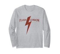 Flash Gordon Flash Logo Retro Comic Manche Longue
