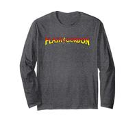 Flash Gordon Logo Classique Rouge et Jaune Manche Longue