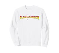 Flash Gordon Logo Classique Rouge et Jaune Sweatshirt