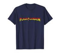 Flash Gordon Logo Classique Rouge et Jaune T-Shirt
