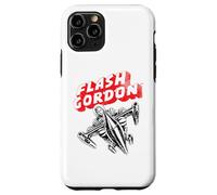 Flash Gordon on Space Rocket Bande dessinée rétro Coque pour iPhone 11 Pro