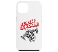 Flash Gordon on Space Rocket Bande dessinée rétro Coque pour iPhone 13