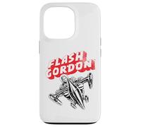 Flash Gordon on Space Rocket Bande dessinée rétro Coque pour iPhone 13 Pro