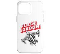 Flash Gordon on Space Rocket Bande dessinée rétro Coque pour iPhone 16 Pro Max