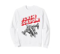 Flash Gordon on Space Rocket Bande dessinée rétro Sweatshirt