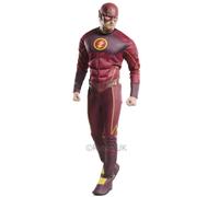 Flash Hommes Déguisement Super Héros Dc Comics sous Licence Adultes Costume