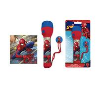 Flash LED en plastique pour enfants sous licence Disney Marvel - Grande lampe torche et veilleuse - 16 cm - Cadeau de Noël pour garçons et filles à partir de 3 ans