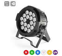 Flash LED PAR 18x15W RGBWA+UV IP65