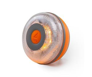 Flash LED SOS pour voiture homologuée, balise V16 connectée obligatoire DGT 2026, SIM et service jusqu'à 2038, couverture profonde et géolocalisation