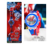 Flash lumière congelée Mickey enfants montres pour filles dessin animé Spiderman enfants montre garçons école étudiant Digitel horloge cadeaux SM no box