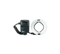 Flash annulaire Nissin Speedlite MF 18 Canon - Pour macro et portraits - Poids 446g - Batterie AA - E-TTL II