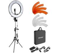 Flash Photo - Neewer Camera Photo Video Lighting Kit: 18 inches-48 centimeters Outer 55W 5500K Dimmable LED Ring Light, Light