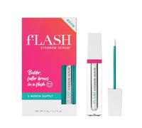 fLASH Sérum à sourcils pour des sourcils plus audacieux, plus denses et plus épais en 4 à 6 semaines - Fabriqué aux États-Unis, conditionne les follicules pileux, sans danger pour les peaux sensibles