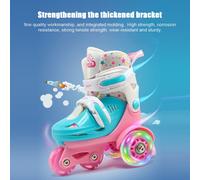 Flash Skating Shoes Ensemble De Chaussures De Patinage à Roulettes Pour Enfants DéButants, Patins Pour Enfants Avec GenouillèRes, CoudièRes, Casque, Sac à Dos
