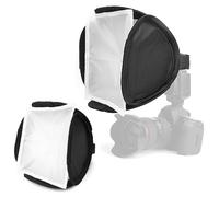Flash Softbox Aide à éliminer la Lumière et Les Ombres Fortes, Répartit Le Flash dans Toute la Pièce, avec Une Blanche Pure pour Donner Un Aspect aux Photos, Largement