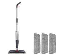 Flash Speed Spray Mop pour sols stratifiés, serpillère en microfibre sèche et humide avec pulvérisateur, serpillère lavable 770 ml, flacon rechargeable pour la cuisine à la maison