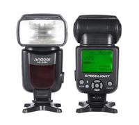 Flash Speedlite universel Andoer AD-960II pour appareils photo reflex numériques Nikon, Canon et Pentax - Nombre guide élevé, temps de recharge rapide