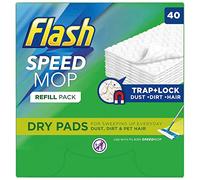 Flash Speedmop Dry Lot de 40 tampons de recharge