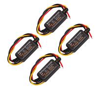 Flash Strobe Controller Flasher Module, 4PCS DC926V LED Frein Light Flasher Strobe Controller 16 Modes Onboard Camera Mounts for Car Motorcycle