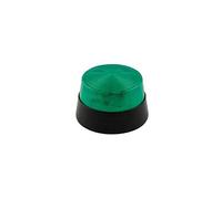 FLASH STROBOSCOPIQUE A LED - VERT - 12 VCC - ø 77 mm