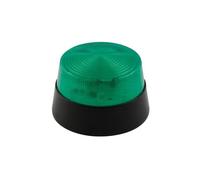 Flash stroboscopique à led - vert - 12 vcc - ø 77 mm