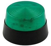Flash stroboscopique à led - vert - 12 vcc - ø 77 mm