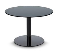 Flash Table d'appoint / table basse ronde Noir Tom Dixon - 5056194300810