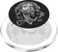 Flash Tatouage Jésus Christ Fils de Dieu PopSockets PopGrip pour MagSafe