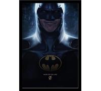 Flash, The - Poster - Rebirth + cadre amovible, Shinsuke® Maxi MDF noir, vitre acrylique