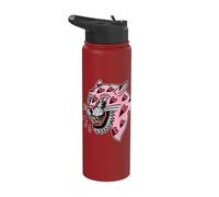 Flash traditionnel Panther Pink x Heart Love Stainless Steel Insulated Water Bottle