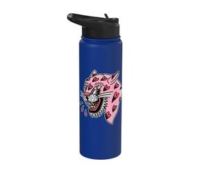 Flash traditionnel Panther Pink x Heart Love Stainless Steel Insulated Water Bottle