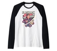 Flashback Hollywood Movies Buff Humour CLAS Retro Movie Lover Manche Raglan