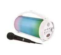 FLASHBOOM Enceinte Bluetooth portable entierement lumineuse avec micro filaire detachable iParty - LEXIBOOK